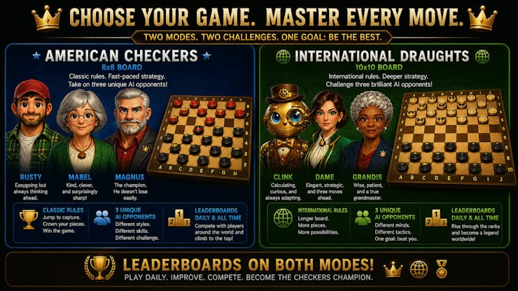 Checkers key art